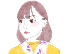 おしゃれで優しい似顔絵描きます ふんわりとしたタッチのイラストで、プレゼントにぴったりです。 イメージ5