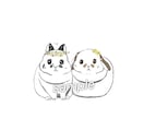 かわいいうさぎのイラスト♡描きます ぜひペットのかわいいうさちゃんをイラストで残しませんか？ イメージ1