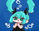 即日も可！！ミニキャラ制作します もちもちとした可愛らしい絵柄が好きな方にぴったりです！ イメージ1