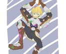 ご希望の用途に合わせてイラストを制作致します パキッとした絵柄の人物絵が得意です イメージ5