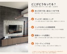賃貸OK 壁掛け風テレビ壁の図面を作ります 壁に穴をあけない“壁掛け風”｜図面＋材料表を1週間で イメージ2