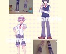 アイコン・ヘッダー・立ち絵などの制作承ります 色鮮やかでPOPなイラストで貴方の好きを描かせて頂きます！ イメージ9