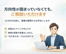 ロゴの方向性が決まらない方へ設計からサポートします 何を作るか迷っている段階から大丈夫です イメージ5