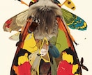 動物をコラージュアートしたイラストを作成します アート色の強い動物のイラストメインの作成しています。 イメージ3