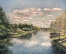 素敵な思い出の風景写真をリアルなイラストで描きます 【パステル原画提供】油絵風タッチで綺麗な風景画をプレゼント イメージ1