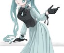 イラスト、アイコン、立ち絵、キャラデザ描きます 厚塗り調で、少し個性的な絵を使いたい方におすすめ！ イメージ5