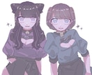 夢絵、アイコン、サムネイル描きます アイコンや夢絵やサムネイル等様々な絵柄でお描き出来ます！ イメージ1