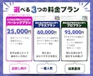 ペライチを使ってLPを作成します スピーディにオリジナルLPを作ります イメージ2