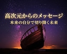 高次元のハイヤーセルフからメッセージを伝えます 本来の自分に戻り、喜びの未来を歩むために イメージ1