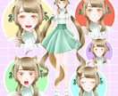 IRIAM・VTuber向け立ち絵描きます 個性的な絵柄で貴方のための唯一無二な立ち絵をお届けします！ イメージ2