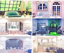 配信部屋、室内背景、配信背景イラストを描きます 〜VTuber様を応援しております〜 イメージ5