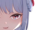美少女キャラ・ミニキャラのアイコンを描きます かわいいが好きな方へ　あなた専用のアイコンをお届けします イメージ1