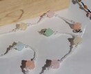 女性・お子様向けのマスクチェーンを作ります ビーズを使った、世界に一つだけのチェーンをデザインします！ イメージ3