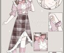 SNS◎歌ってみたや立ち絵のイラストを描きます 1つ1つ心を込めて大切に描かせていただきます イメージ2