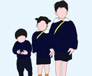 韓国風イラストを描きます 韓国風の雰囲気でアイコンやカップルのお揃い待ち受けも出来ます イメージ5