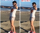 印象UP！あなたの写真を美しく加工します 自然な加工でいいね数大幅UP！違和感ゼロ！画像のプチ整形！ イメージ2