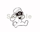 シンプルイラスト描きます 広告に使いやすいシンプルタッチの人物 イメージ2