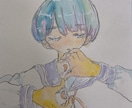ポッキリ2000円理想の少女を描きます セーラー服の達人がアナログ原画であなただけの少女を描きます！ イメージ2