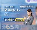 研修・会議・講演を高精度に文字起こします 最短当日対応｜医療や介護の分野｜長時間音声にも対応します イメージ1