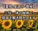 霊視と星読みで真実を紐解き好転への道を照らします 霊視と星読みで宿命を紐解く。文字数制限なしの濃密な鑑定書を。 イメージ2