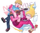 ポップ・デフォルメ調のイラスト描きます 用途に合わせたイラスト何でもお描きします！ イメージ4