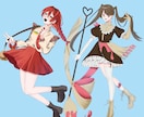 TRPGなどで使える立ち絵をお描きします かっこいい立ち絵、かわいい立ち絵立たせます！相談だけでも⚪︎ イメージ2