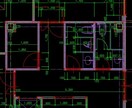 建築設計 手書き図面やPDFをCAD化します AutoCAD、JWCADどちらも使用できます。 イメージ2