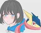 目を引く可愛いイラスト描きます TwitterなどのSNSアイコンに☆ イメージ3