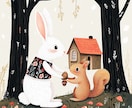 Midjourneyの絵本用srefを販売します 画風を選んで思い通りの絵本作り イメージ6