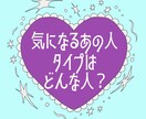 タロット*あの人のタイプ、ズバリ鑑定いたします 気になるあの人の好きなタイプ、のぞき見しちゃいましょう イメージ1