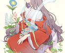 アイコン、一枚絵、背景等、イラスト制作承ります 用途に合わせ親身にヒアリングし理想に近づけます イメージ5
