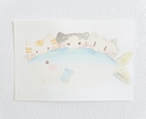 スイーツ似顔絵を作っています 家族でもりもりスイーツ！水彩の優しい色で甘く美味しくなぁれ イメージ5