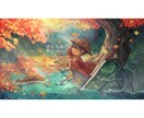 アニメ塗りイラストお描きします 架空のアニメ風イラストをご提供します イメージ2