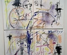 服のデザイン、自宅や職場に飾る抽象画を描きます 札幌大通り美術館など、美術展経験有 イメージ2