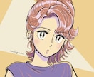 可愛いイラスト制作します レトロな絵柄でアニメーションからアイコン、グッズ用まで イメージ6