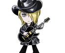 ミニキャラでアクキー・シール用のイラストを描きます アクキーやシール用の可愛いキャラを2～3等身で描きます！ イメージ2