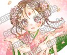 女の子のアイコン用イラスト、コテキャを描きます ご依頼通りに可愛らしいキャラクターを描きます イメージ10