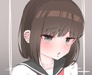 SNSアイコンのイラスト制作いたします あなたの想像する女の子を具現化しイラストにします! イメージ4