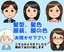 お手軽価格で表情差分作成いたします ベース1枚＋表情差分10枚  合計11枚 イメージ5