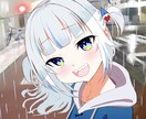 VTuber用のお身体を作成します 活動に必要なイラストとLive2dデータをご準備します。 イメージ3