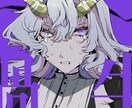 SNSのアイコン等描きます ヘッダーイラストや動画等商用利用も可 イメージ2