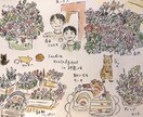 お店のPRイラスト描きます 温かみのある水彩であなたのお店を宣伝しましょう！ イメージ7