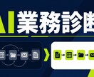 あなたの業務をAIで改善できるか診断します 優先順位付きの改善案と実行手順を文章で納品 イメージ1