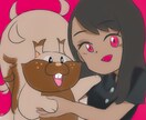 ゲームイラストお描きします 人物は似顔絵でも実際に使用しているアバターでもOK! イメージ1