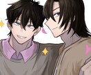 夢絵やキャラ二次創作を描きます キャラの特徴を掴んで絵を描きます♡ イメージ1