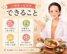 管理栄養士があなた専用の整うごはんレシピを考えます 1食分の献立レシピPDFをお届け イメージ3