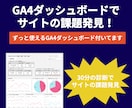 GA4データからあなたのサイトの課題を発見します 見るべき数字を特定！MDの視点で壁を突破する一手を提案！ イメージ1