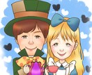 プレゼントに喜んでもらえる可愛い似顔絵お描きします ほんわか優しい絵柄！サプライズプレゼントやSNSアイコンに♪ イメージ8