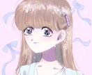 SNSで使える！キラキラかわいいアイコン制作します 個性のあるかわいいアイコンはいかがですか？ イメージ2