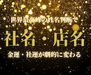 金運が最高の吉祥名の命名・改名いたします 【最高峰の姓名判断】金運・社運を劇的に変える究極の命名・改名 イメージ1